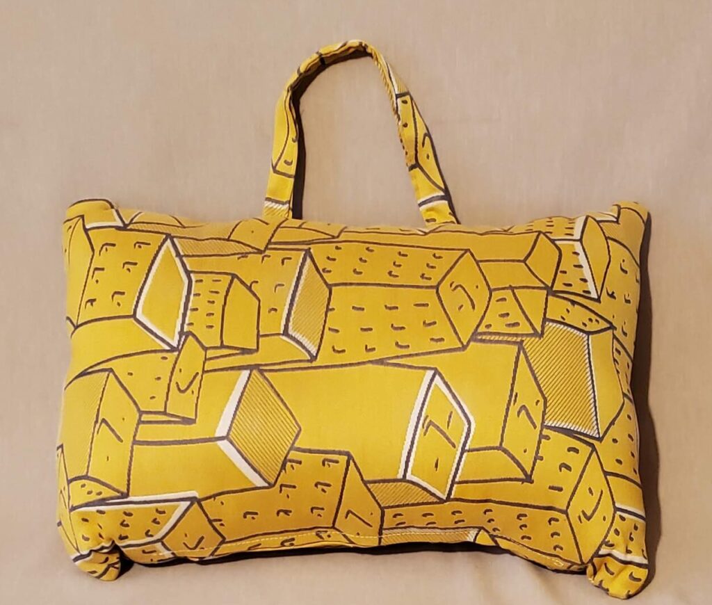 The Golden City Handle Pillow