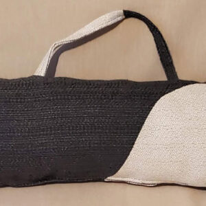 The Gray chic handle  pillow