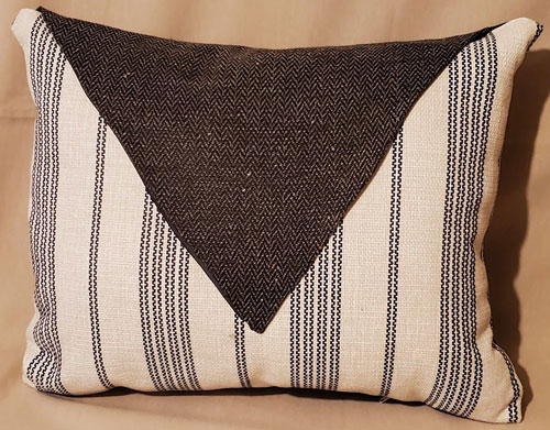 Almost blue pillow