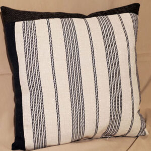 Almost blue side show pillow