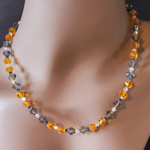 Say Swarovski Crystals Necklace