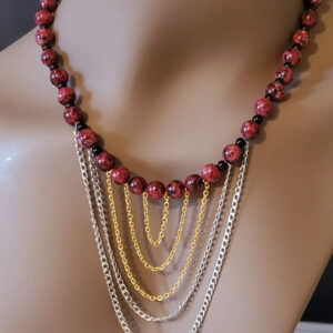 The Red jade Necklace