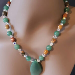 Green Adventurine pendant Necklace