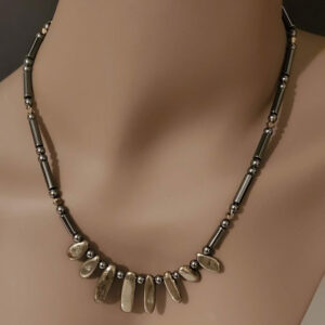 The Pyrite and Hematite Necklace