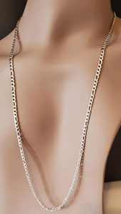 Stainless steel Figaro Necklace