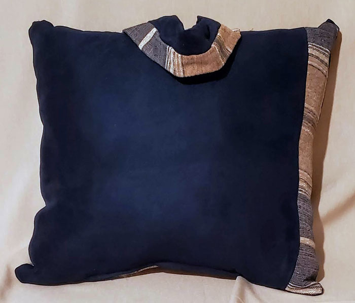 The Oxford Plaid Handle Pillow - Image 2