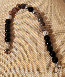 Double end Obsidian bracelet