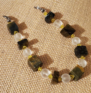 The Pietersite stone bracelet