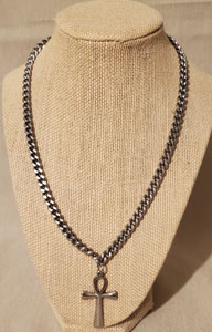 Stainless Steel Ankh Necklace